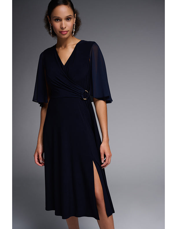 Joseph Ribkoff Silky Knit Fit And Flare Dress