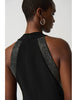 Joseph Ribkoff Silky Knit Sleeveless Dress With Rhinestone Detail