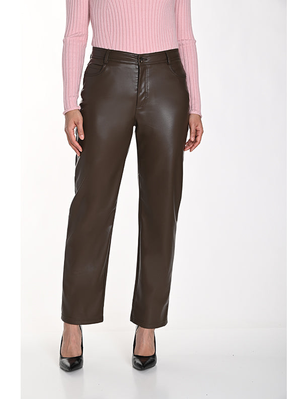 Frank Lyman Faux Leather Pants