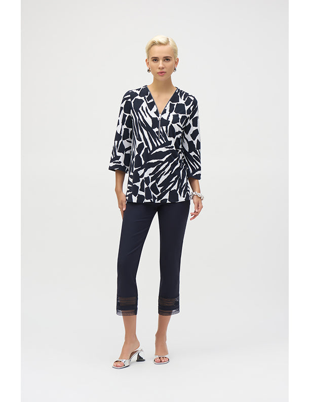 Joseph Ribkoff Millennium Cropped Pull-On Pants