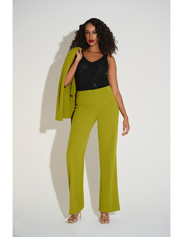 Joseph Ribkoff Metallic Knitted Camisole with Rhinestones