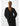 Joseph Ribkoff Silky Knit & Georgette Top With Sleeve Beading