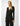 Joseph Ribkoff Silky Knit & Leatherette Wide-Leg Jumpsuit