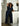 Joseph Ribkoff Signature | Silky Knit & Chiffon Wide Leg Jumpsuit with Cape