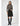 Joseph Ribkoff Faux Suede A-Line Skirt