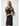 Joseph Ribkoff Recycled Floral Chiffon & Silky Knit Layered Dress