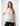 Joseph Ribkoff Recycled Satin Boxy Tunic with Cowl Collar