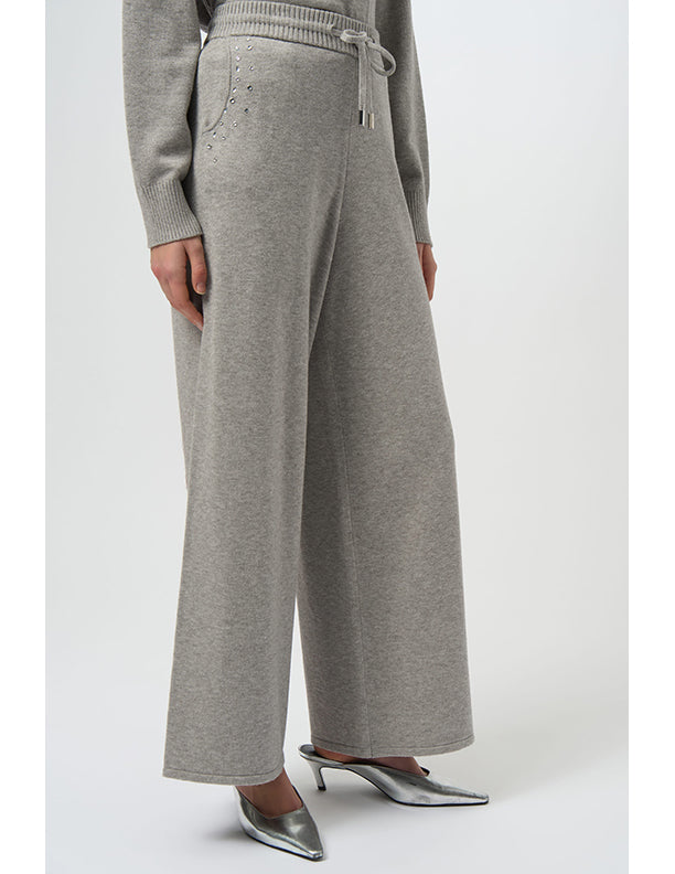 Joseph Ribkoff Sweater Knit Wide Leg Pull-On Pants