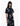 Desigual Asymmetric dress with floral strokes