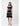 Joseph Ribkoff Silky Knit Fit and Flare Dress With Mesh Inserts