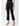 Joseph Ribkoff Lux Twill Pull-On Flare Pants With Chain Belt