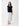 Joseph Ribkoff Silky Knit Straight Top With Guipure At Neckline