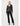 Joseph Ribkoff Foiled Faux Suede And Mesh Moto Jacket