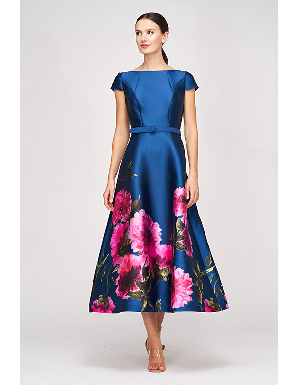 Kay Unger Ina Tea Length Dress