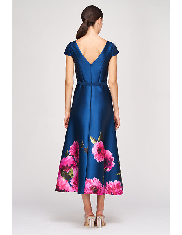 Kay Unger Ina Tea Length Dress