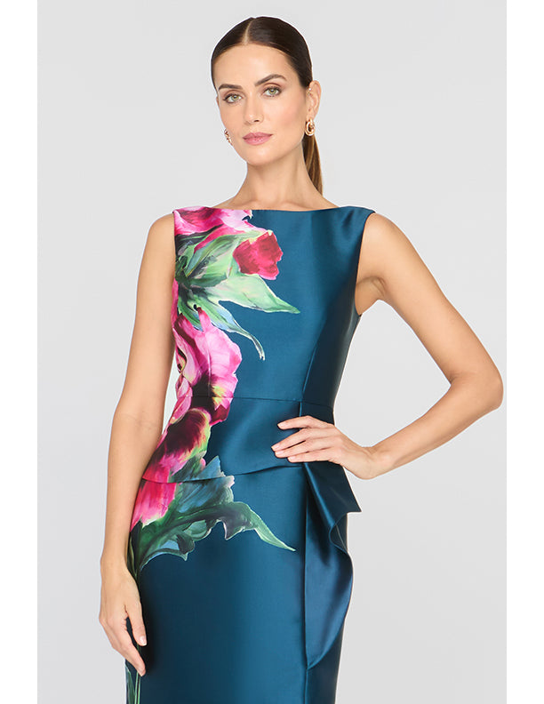 Kay Unger Luciana Column Gown