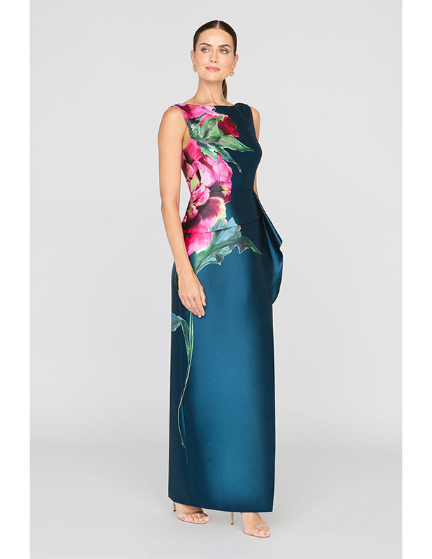 Kay Unger Luciana Column Gown