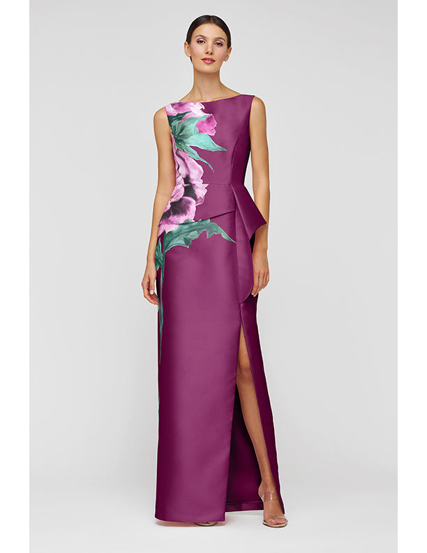 Kay Unger Luciana Column Gown