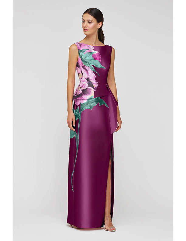 Kay Unger Luciana Column Gown