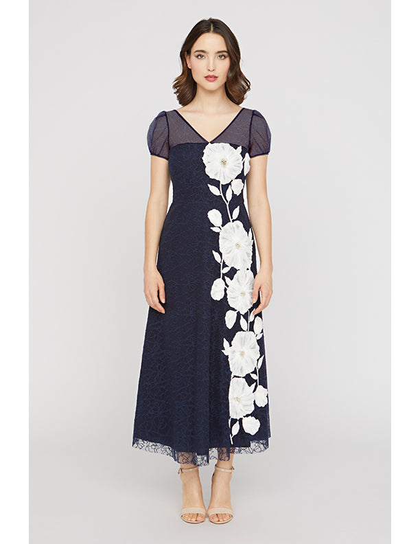 Kay Unger Layla Tea Length Dress