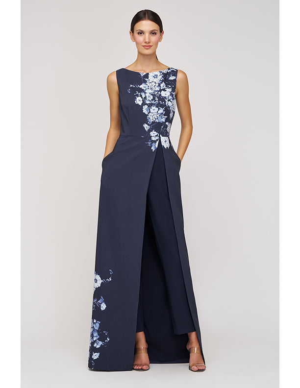 Kay Unger Esti Walk-Thru Jumpsuit