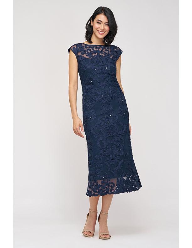 JS COLLECTIONS Avril Soutache Dress