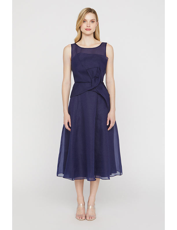 JS COLLECTIONS Hedi Organza Cocktail Dress