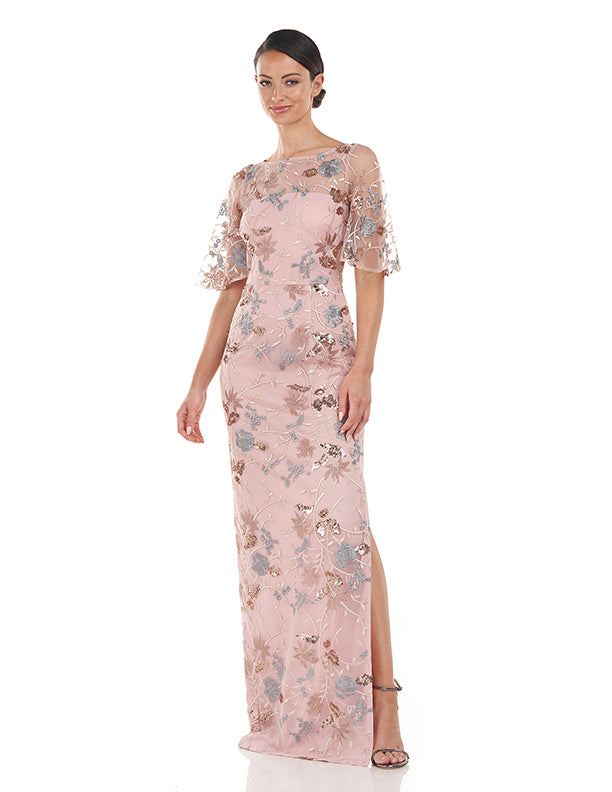 JS Collections Daphne Flutter Column Gown