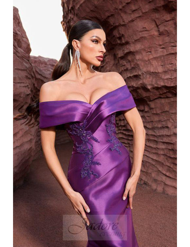 Jadore Silk Satin Gown