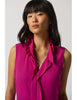 Joseph Ribkoff Georgette Top With Ruffles