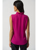 Joseph Ribkoff Georgette Top With Ruffles